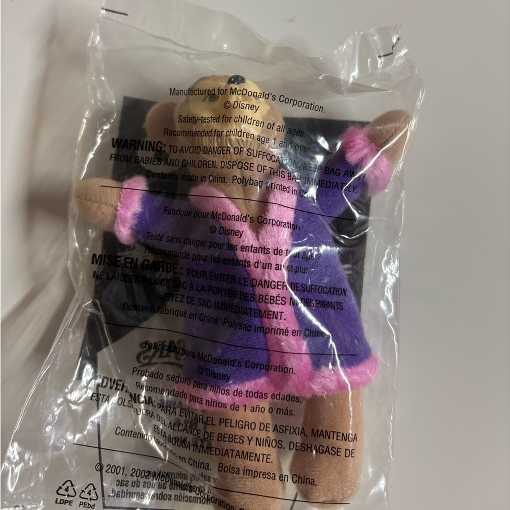 McDonald’s Disney Country Bear #6 Never opened from 2001
